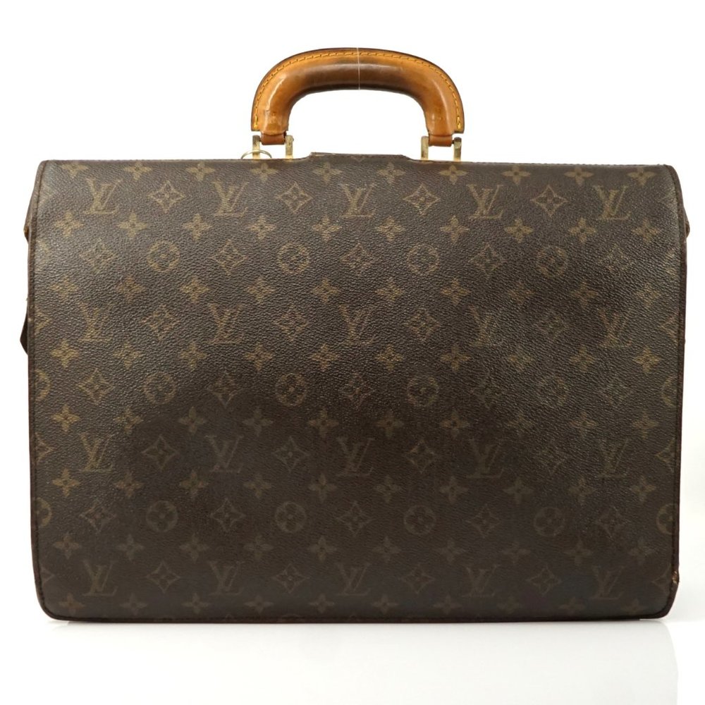 Auth Louis Vuitton Serviette Fermoir #3120L22 - Picture 2 of 8